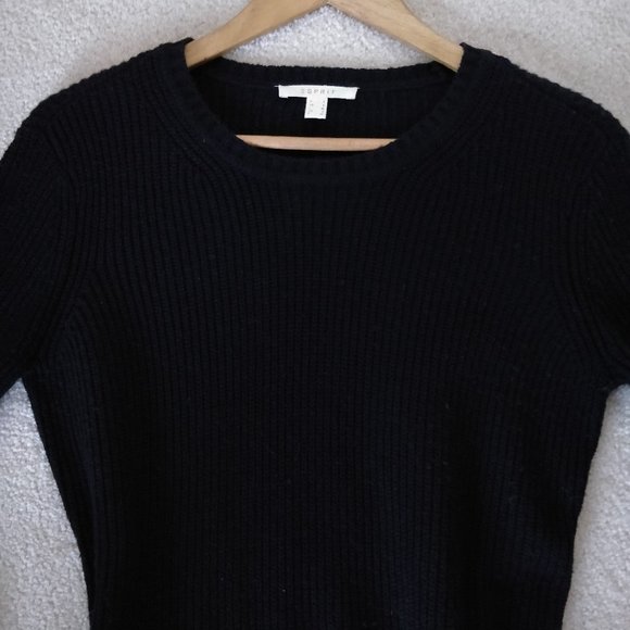 ESPRIT Women's Knit Bow Sleeve Dress Sz S - Picture 7 of 8